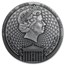 2016 Niue 2 oz Antique Silver Roman Gods (Jupiter)