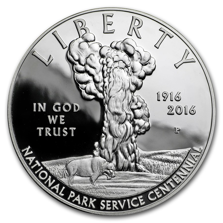 2016-P 100th Anniv of the Nat'l Park Service Silver Prf (Capsule)