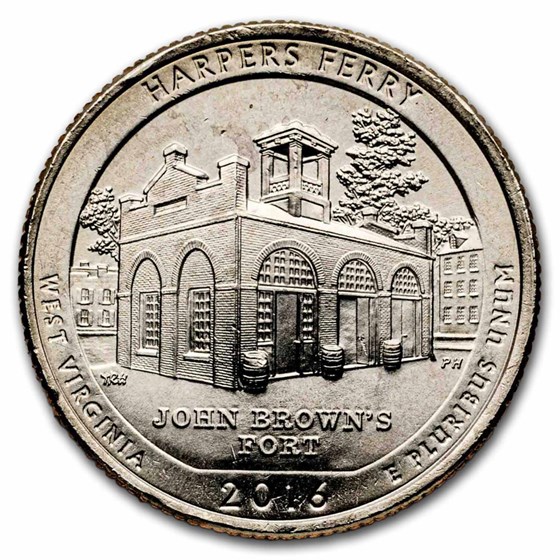 2016-P ATB Quarter Harper's Ferry National Historical Park BU 2016-P ATB Quarter Harper's Ferry National Historical Park BU