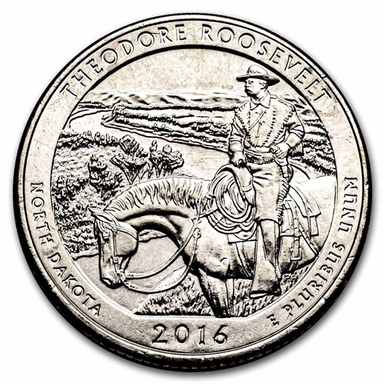 2016-P ATB Quarter Theodore Roosevelt National Park BU 2016-P ATB Quarter Theodore Roosevelt National Park BU