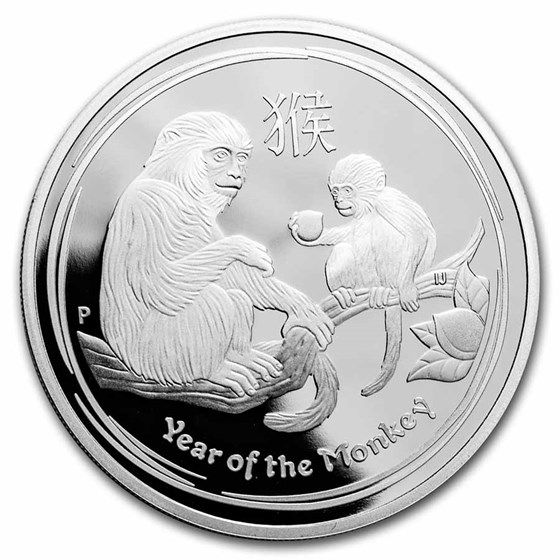2016-P Australia 1 oz Silver Lunar Monkey Proof (Capsule Only) 2016-P Australia 1 oz Silver Lunar Monkey Proof (Capsule Only)