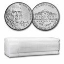 2016-P Jefferson Nickel 40-Coin Roll BU
