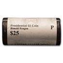 2016-P Ronald Reagan 25-Coin Presidential Dollar Roll