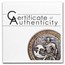 2016 Palau 2 oz Silver Mythical Creatures Collection Minotaur