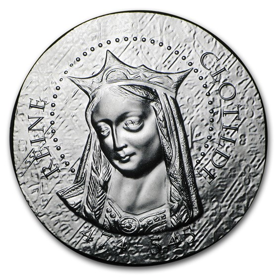 2016 Proof Silver €10 Women of France (Queen Clotilde) 2016 Proof Silver €10 Women of France (Queen Clotilde)