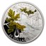 2016 RCM 1 oz Ag $20 Jewel of the Rain Bigleaf Maple (No Box/COA)