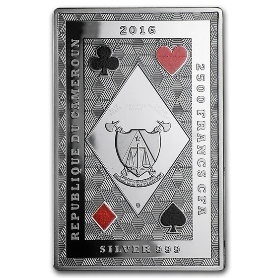 2016 Republic of Cameroon Royal Poker (King of Clubs) 2016 Republic of Cameroon Royal Poker (King of Clubs)