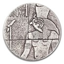 2016 Republic of Chad 2 oz Silver Horus