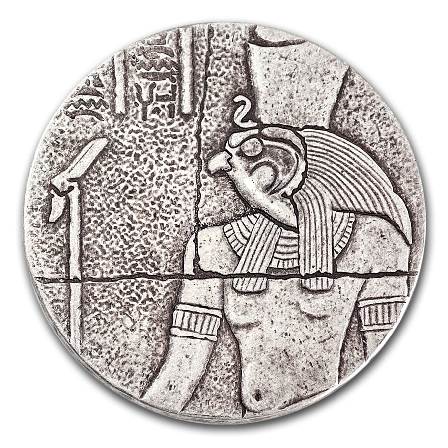 2016 Republic of Chad 2 oz Silver Horus