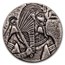 2016 Republic of Chad 5 oz Silver King Tut (Coin Only)