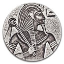 2016 Republic of Chad 5 oz Silver King Tut