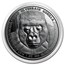 2016 Republic of Congo 1 oz Silver Silverback Gorilla (Prooflike)