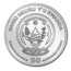2016 Rwanda 1 oz Silver African Meerkat BU (Not Sealed)
