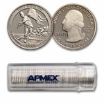 2016-S ATB Quarter Fort Moultrie Monument Gem Proof 40-Coin Roll