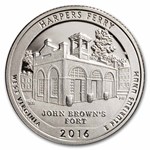 2016-S ATB Quarter Harper's Ferry Gem Proof 40-Coin Roll
