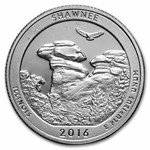 2016-S ATB Quarter Shawnee National Forest Gem Proof