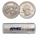 2016-S ATB Quarter Theodore Roosevelt Gem Proof 40-Coin Roll
