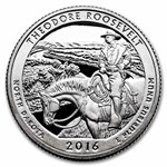 2016-S ATB Quarter Theodore Roosevelt National Park Gem Proof