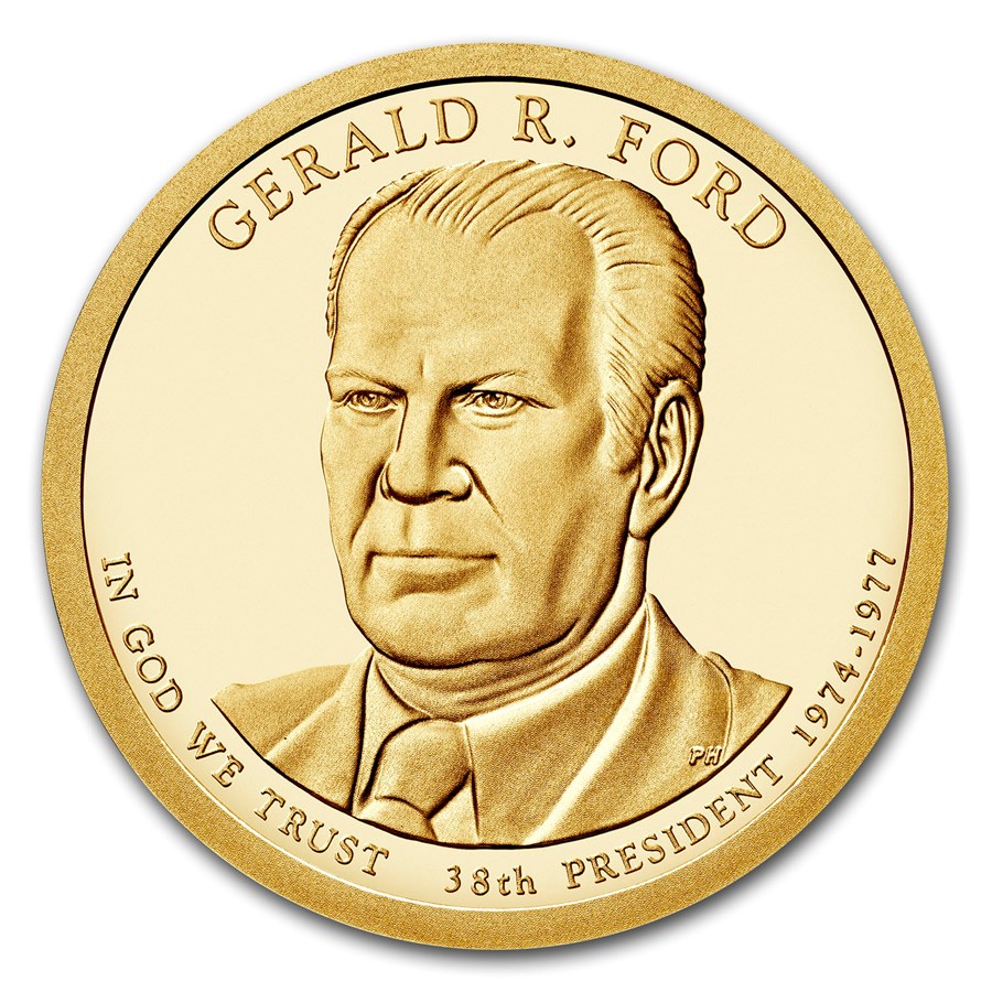 2016-S Gerald Ford Presidential Dollar Proof