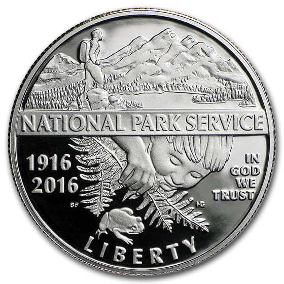 2016-S National Park Service Clad 1/2 Dollar Proof (Box & COA) 2016-S National Park Service Clad 1/2 Dollar Proof (Box & COA)