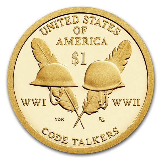 2016-S Native Amer $1 - Code Talkers Gem Proof 2016-S Native Amer $1 - Code Talkers Gem Proof