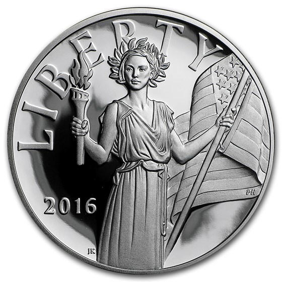 2016-S Silver American Liberty Medal Proof (w/Box & COA) 2016-S Silver American Liberty Medal Proof (w/Box & COA)