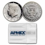 2016-S Silver Kennedy Half Dollar 20-Coin Roll Proof