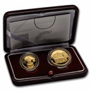 2016 San Marino Gold 2 Coin Set (Architectural Elements)