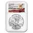 2016 Silver Eagle MS-70 NGC (FR, Eagle Label, 30th Anniversary)