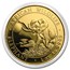 2016 Somalia 1 oz Gold African Elephant BU