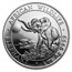 2016 Somalia 1 oz Silver Elephant BU