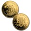 2016 Somalia 4-Coin Gold African Elephant Prestige Proof Set