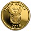 2016 South Africa 1/10 oz Gold Reptiles of S. Africa (Chameleon)
