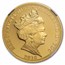 2016 T. Da Cunha 1 oz Gold QE II 90th Birthday PF-70 NGC 1st 100