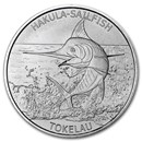 2016 Tokelau 1 oz Silver $5 Hakula Sailfish