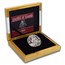 2016 Tokelau 3 oz Silver Max Relief (Legends of Asgard, Odin)