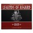 2016 Tokelau 3 oz Silver Max Relief (Legends of Asgard, Odin)