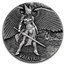 2016 Tokelau 3 oz Silver Max Relief (Legends of Asgard, Valkyrie)