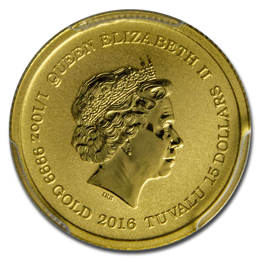 Buy 2016 Tuvalu 1/10 oz Gold Pearl Harbor MS-70 PCGS | APMEX