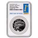 2016 Tuvalu 1 oz Ag Star Trek U.S.S. Enterprise PF-70 NGC (FDI) 2016 Tuvalu 1 oz Ag Star Trek U.S.S. Enterprise PF-70 NGC (FDI)