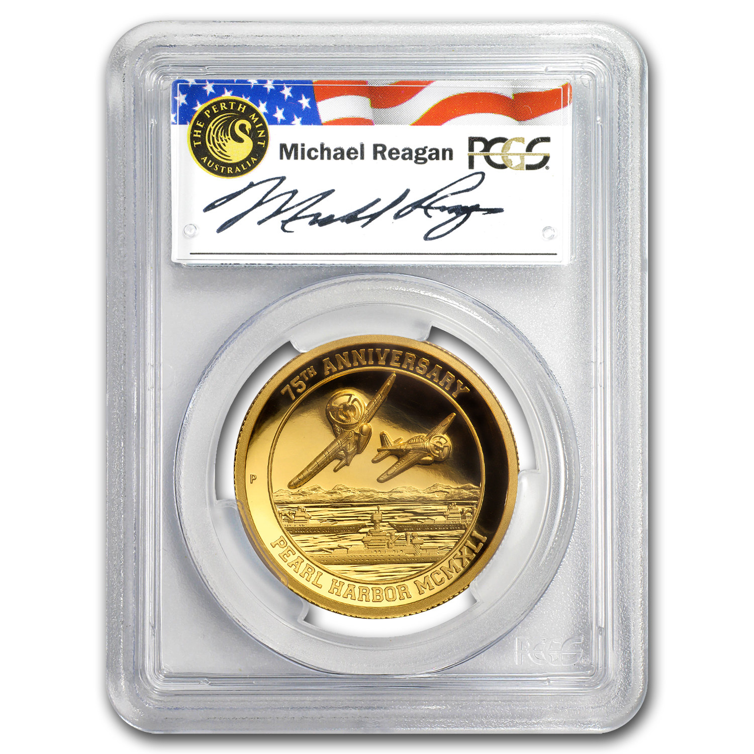 コレクション 2016 Pearl Harbor Coin PCGS MS70 2016 1 oz Tuvalu Pearl Harbor Gold Coin MS70 l JM Bullion™