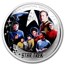 2016 Tuvalu 2 oz Silver Star Trek: Enterprise Crew Proof