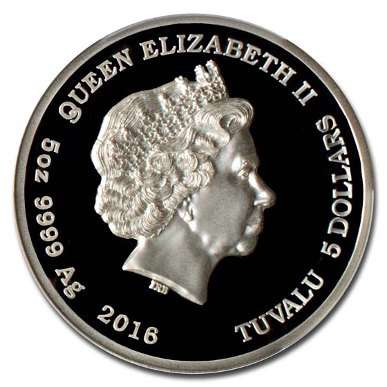 Buy 2016 Tuvalu 5 oz Silver Pearl Harbor Proof | APMEX