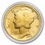 2016-W 1/10 oz Gold Mercury Dime Centennial (Capsule Only)