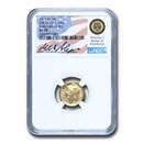 2016-W 1/10 oz Gold Mercury Dime SP-70 NGC (ER, Standish) 2016-W 1/10 oz Gold Mercury Dime SP-70 NGC (ER, Standish)