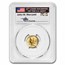 2016-W 1/10 oz Gold Mercury Dime SP-70 PCGS (FDI)