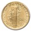2016-W 1/10 oz Gold Mercury Dime SP-70 PCGS (FS, Gold Foil)