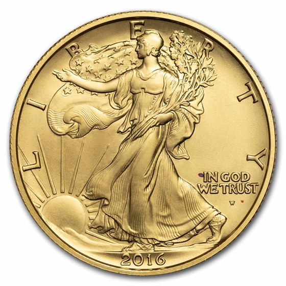 2016-W 1/2 oz Gold Walking Liberty Half Dollar (Capsule Only) 2016-W 1/2 oz Gold Walking Liberty Half Dollar (Capsule Only)