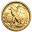 2016-W 1/2 oz Gold Walking Liberty Half Dollar Centennial (w/OGP)