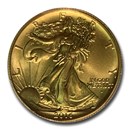 2016-W 1/2 oz Gold Walking Liberty Half Dollar SP-69 PCGS (FS)